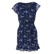 KOROSHI Poletna obleka mornarska/rdeča/bela