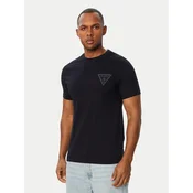 Guess Majica M6BI49 K6186 Mornarsko modra Slim Fit