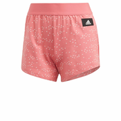 ADIDAS PERFORMANCE Sportske hlače, roza / bijela