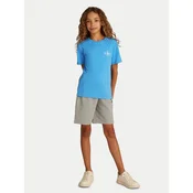 Calvin Klein Jeans Majica azur/siva/bela