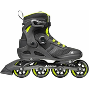 Rollerblade Macroblade 84 BOA Inline rolerji Black/Lime 47