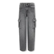 KIDS ONLY Kavbojke siv denim