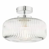 Där Lighting RIV5208 - Kupatilski plafonski luster RIVA 1xE27/60W/230V IP44 hrom