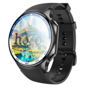Hoco Pametna sportska ura Y24 Amoled ekran, MP3, MP4 video (s funkcijom pozivanja) - crna