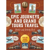 Epic Journeys and Grand Tours Travel Sticker, Color & Activity Book