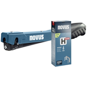 NOVUS Kladivni spenjalnik Novus Tools J-022 set + 5000 finih žičnih sponk - lahek udarni spenjalnik za univerzalno uporabo - dolžina sponk 4 - 6 mm Novus Tools 030-0463 udarni spenjalnik Vrsta s, (21507334)