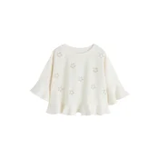 Next Bluza zlata/rosé/naravno bela