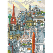 Educa Puzzle Pariz 1000 kosov