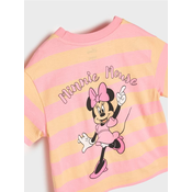 Sinsay - Pamučna majica sa printom Minnie Mouse - roze