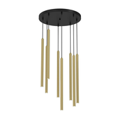 Luster na sajli YORU 5xG9/8W/230V mesing