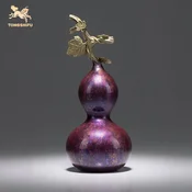 Tongshifu Dekorativna figura Tikvica, Ljubicasta