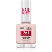 RIMMEL Nail Care Base Coat 2in1 Lak za nokte, 12 ml