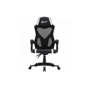 Canyon Flow MCH01 gaming stol, črno-bel (CNE-MCH01W)