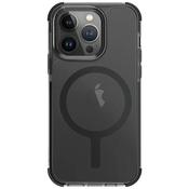 UNIQ case Combat iPhone 15 Pro 6.1 Magclick Charging carbon black (UNIQ-IP6.1P(2023)-COMAFMBLK)