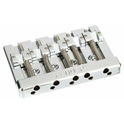 Fender HiMass 5-String Bass Narrow Bridge Assembly Krom