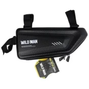 Držalo za mobilni telefon 4-7 trikotna žepna za okvir kolesa WILDMAN E4 1,5L