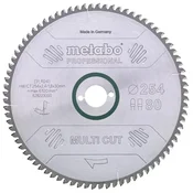 List cirkulara za aluminijum 254 x 2.4 x 30 mm, 80 zuba Metabo