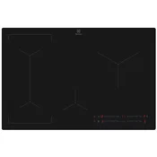 Vgradna indukcijska plošča EIV83443CT ELECTROLUX 600 Bridge SaphirMatt SE 80 cm