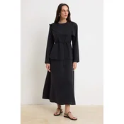 Trendyol Modest Ženska haljina Tctss26Eb00031, Crna