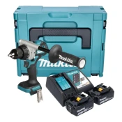 MAKITA DDF492RTJ Akumulatorski vrtalnik vijačnik LXT 18V (2 x 5,0Ah + DC18RC + MAKPAC 2)
