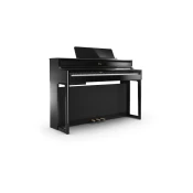 Digitalni pianino črn sijaj pokončni HP704 PE Roland