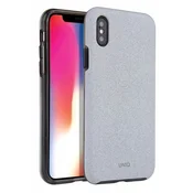UNIQ Ovitek za iPhone Xs Max UNIQ Lithos svetlo siv