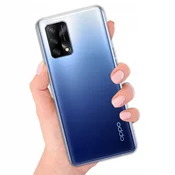shumee Ovitek za Oppo A54 5G/A74 5G/A93 5G, prozoren, tanek + steklo