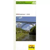 GeoMap Karte Solingen, Remscheid, Hilden, Burscheid, Wermelskirchen