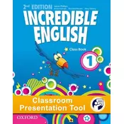 Incredible English 2 edycja: 1 Class Book Classroom Presentation Tool (materialy na tablice interakt