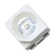 LED3528 bela topla, 1500mcd 120°, 2.8-3.6V