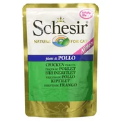 Schesir Vlažna hrana u supi za macice Kitten, 100 g - piletina