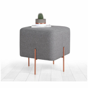 ATELIER DEL SOFA Tabure Copper 63 Grey