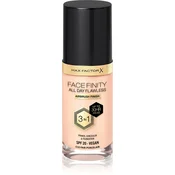 Kremasta Podloga za Šminku Max Factor Face Finity All Day Flawless 3 u 1 Spf 20 No C10 Fair porcelain 30 ml