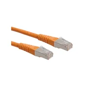 ROLINE S/FTP (PiMF) Patch Cord, Cat.6, orange 7.0 m