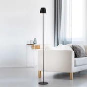 JUST LIGHT. GmbH JUST LIGHT. Talna svetilka Euria LED za polnjenje, črna, železo, IP54 - Dnevna soba/jedilnica - Sodobni - Plastika