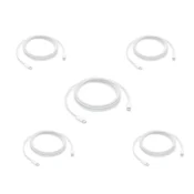 Pleteni podatkovni kabel USB-C - C za iPhone 15/15 Pro Max/iPad Pro 2023, 1 m, 5 kosov