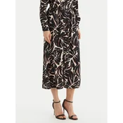 ONLY Midi krilo Nova 15222223 Črna Regular Fit