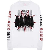 Slipknot Majica Shrouded Group Unisex White L