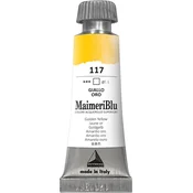 Maimeri Blu Akvarelne barve Golden Yellow 117 12 ml 1 kos