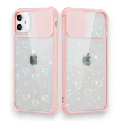 Infostyle Ovitek Ueebai lens za iPhone 11 6.1 Svetlo roza/PC + TPU silikon