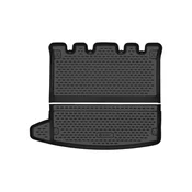 Rubber trunk mat Dacia Jogger 2022- (5 and 7 seats, 2 pcs)