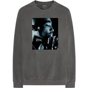 2Pac Changes Side Photo (Back Print) Charcoal Grey XL Majica