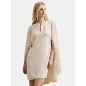 LAUREN RALPH LAUREN Cocktail obleka 253957566 Écru Regular Fit