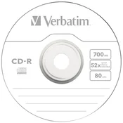 Verbatim VERBATIM CD-R EXTRA PROTECTION 700MB 52X ZA 100-SLEMENILNI PLOŠČIN