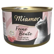 Miamor Mačja hrana Feine Beute - mesni koktajl - 185 g