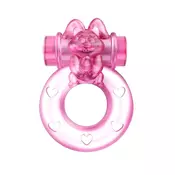 Lybaile Vibrating Ring Rabbit Pink