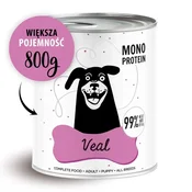 PAKA ZWIERZAKA Pepe – mokra hrana za pse, teletina, 800g