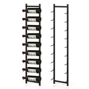 Costway Stenski regal za vino za 6 ali 9 steklenic