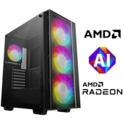 INSTAR računalo Gamer Artemis (AMD Ryzen 7 9800X3D up to 5.2GHz, vodeno hlađenje, 32GB DDR5, 2TB NVMe SSD, AMD Radeon RX9070XT 16GB, No ODD)