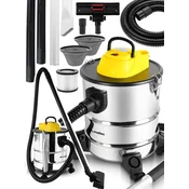 shumee Industrijski sesalnik za pepel, peč, tla, kamin, moč 20 l 2000 W Maltec ML2500-ASH-INDUSTRIAL